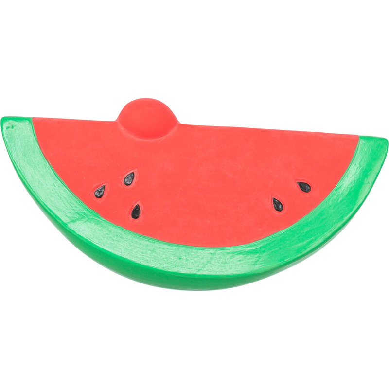 Trixie Watermeloen Latex Rood / Groen 15,5X8,5X7 Cm