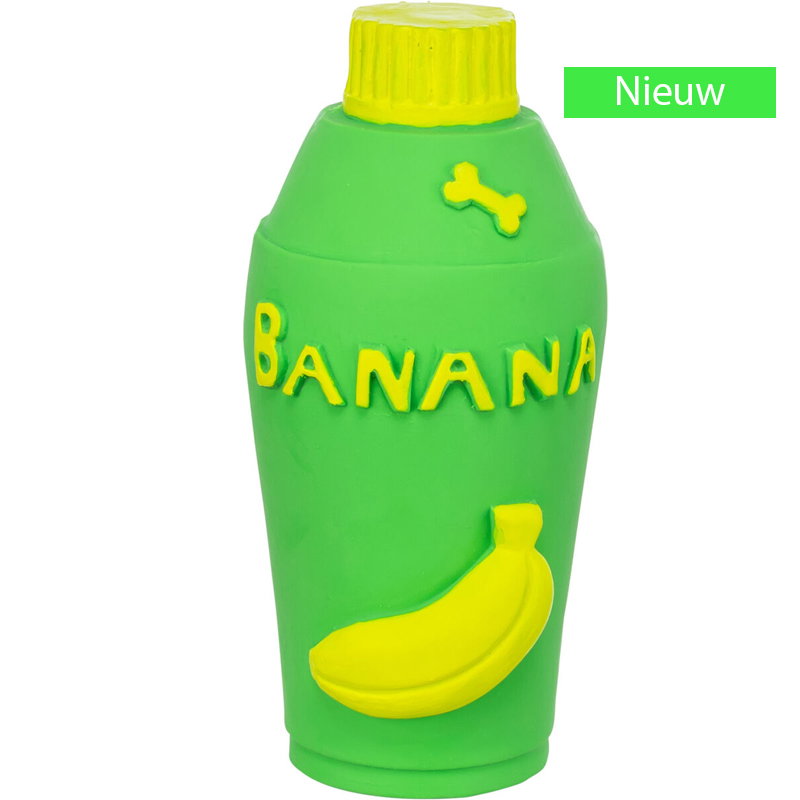 Trixie Fles Banana Latex Groen 14,5X8,5X7 Cm