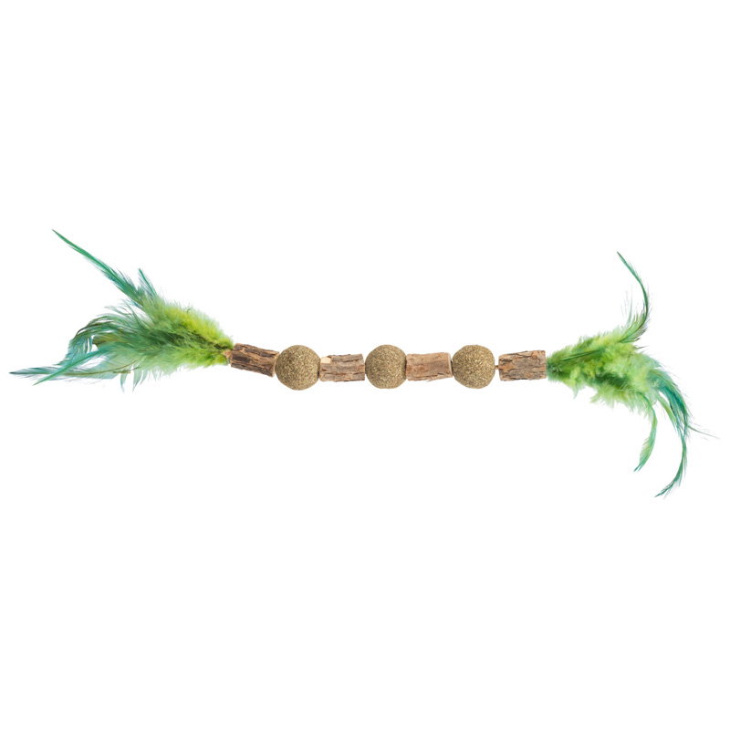 Trixie Matatabi Ketting Catnip Voor Katten Met Veren 38 Cm