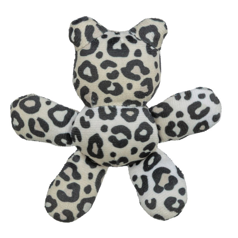 Trixie Beer Pluche Panterprint Met Kattenkruid / Catnip Assorti 12 Cm