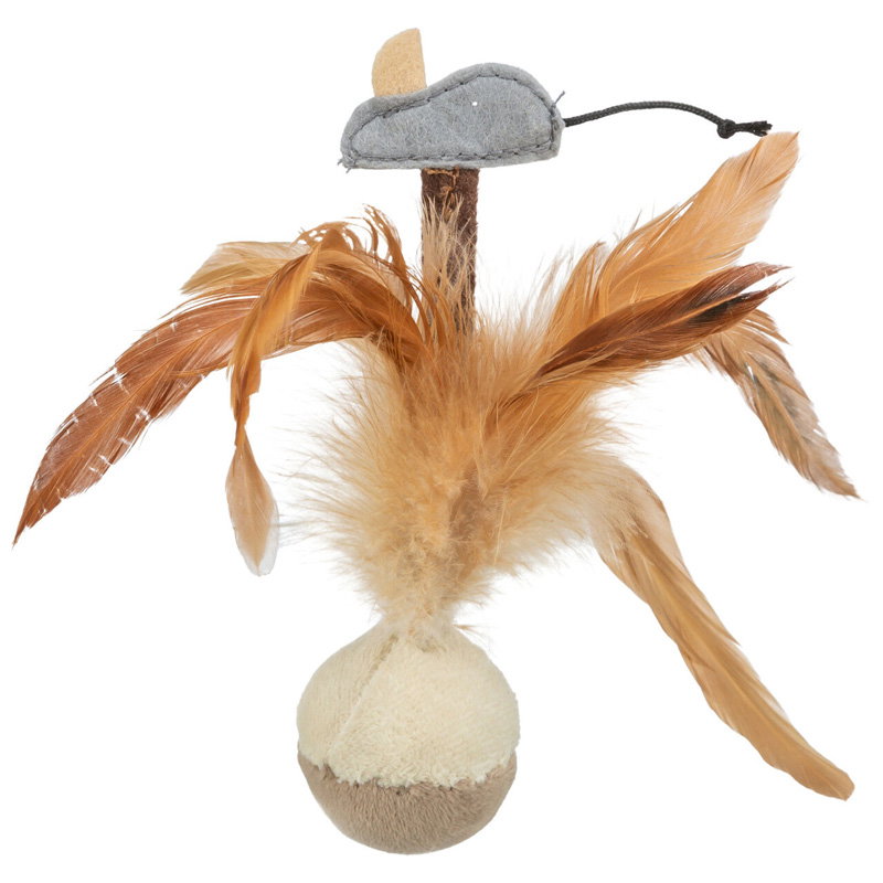 Trixie Tuimel-Verenbal Met Muis En Microchip Pluche 15 Cm