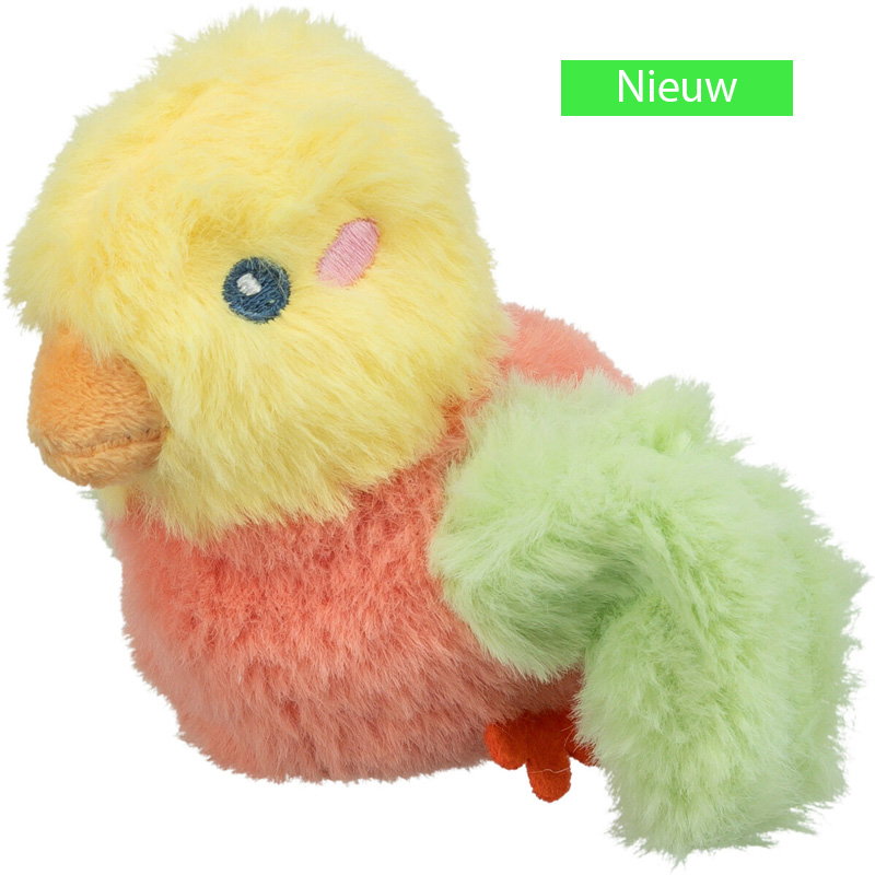 Trixie Spartel Vogel Pluche 10 Cm