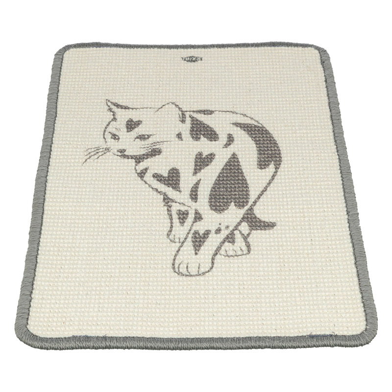 Trixie Krabmat Met Print Taupe 55X35 Cm
