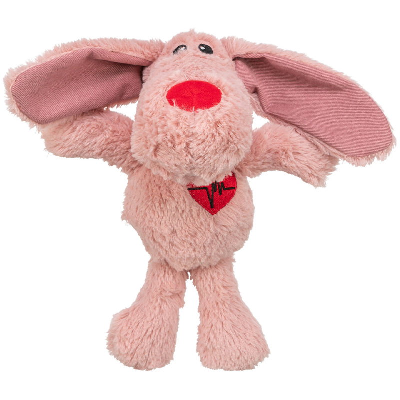 Trixie Hond Hart Pluche Roze 28 Cm