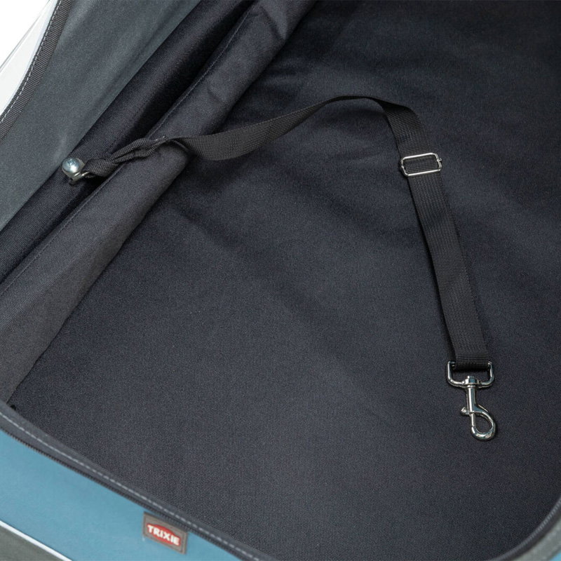 Trixie Fietskar Tot 35 Kg Blauw / Grijs M 81X102/145X102 Cm