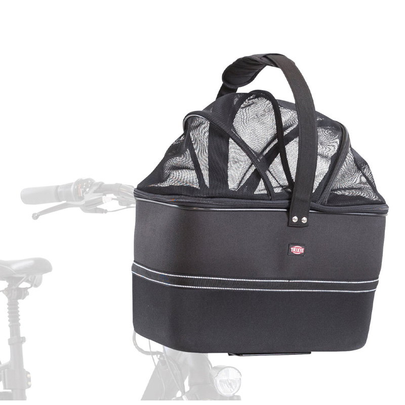 Trixie Stuur Fietsmand Zwart 41X29X47 Cm