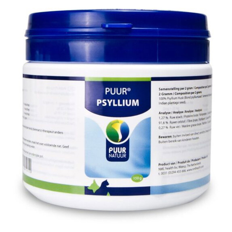 Puur Natuur Psyllium Hond En Kat 150 Gr