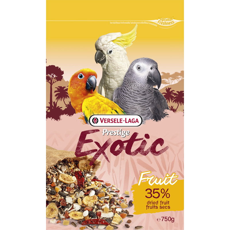 Versele-Laga Exotic Fruit Papegaai 750 Gr