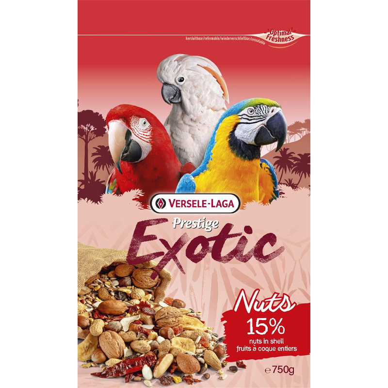 Versele-Laga Exotic Nuts Papegaai 750 Gr