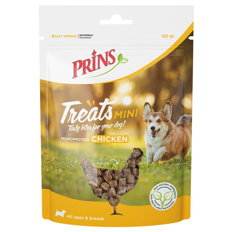 Prins Treats Kip Mini 120 Gr