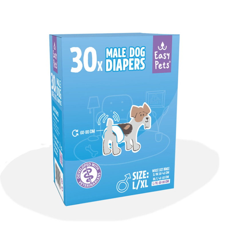 Easypets Hondenluiers Reu S/M 100 St