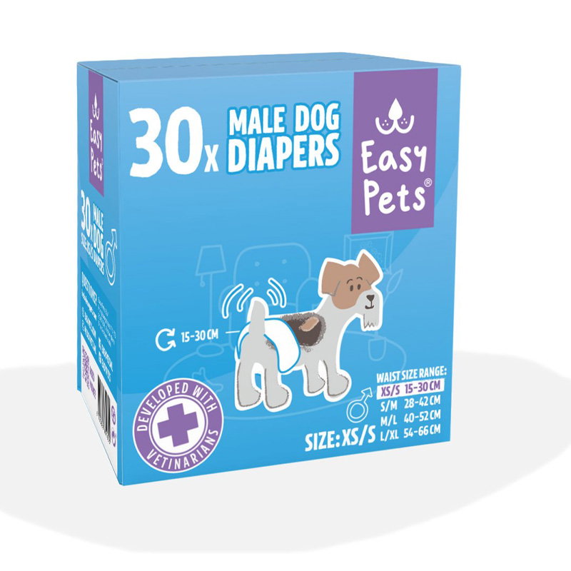Easypets Hondenluiers Reu S/M 100 St