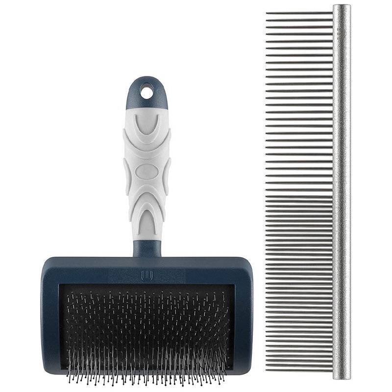 Mikki Doodle Grooming Kit Met Kam En Slickerborstel