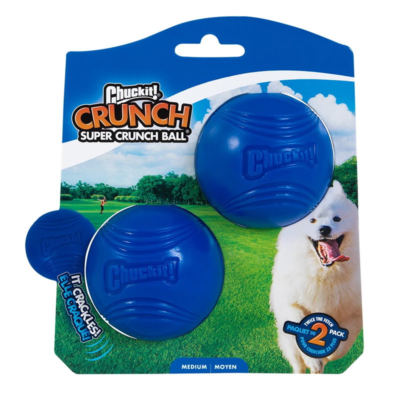 Chuckit! Super Crunch Ball M (2-pack)