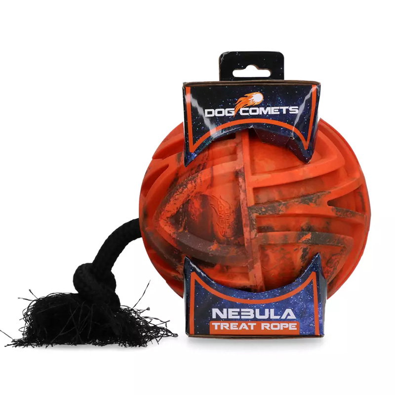 Dog Comets Nebula Treat Rope Oranje