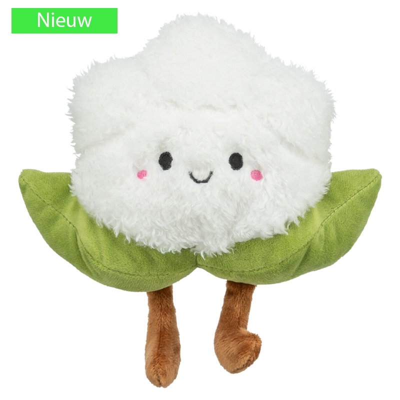 Trixie Bloemkool Xxl Pluche Met Amerikaanse Catnip 18 Cm
