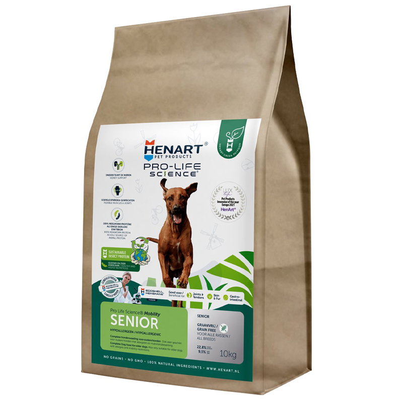 Henart Mealworm Insect Senior With Hem Eggshell Membrane 10 Kg