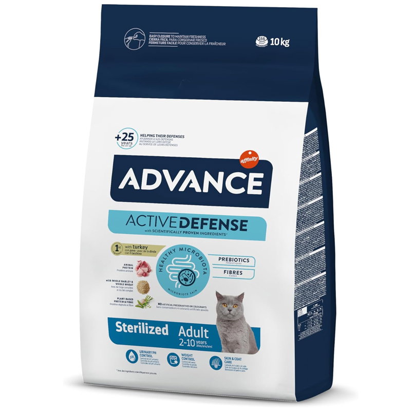 Advance kattenbrokken Sterilized kalkoen voor gesteriliseerde katten