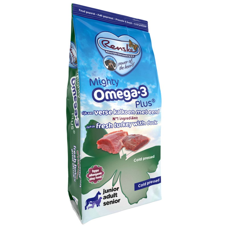 Renske Mighty Omega Plus Kalkoen / Eend Geperst