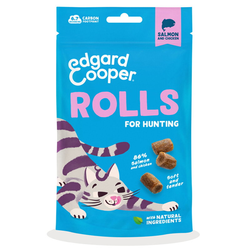 Edgard & Cooper Rolls Zalm / Kip 45 Gr
