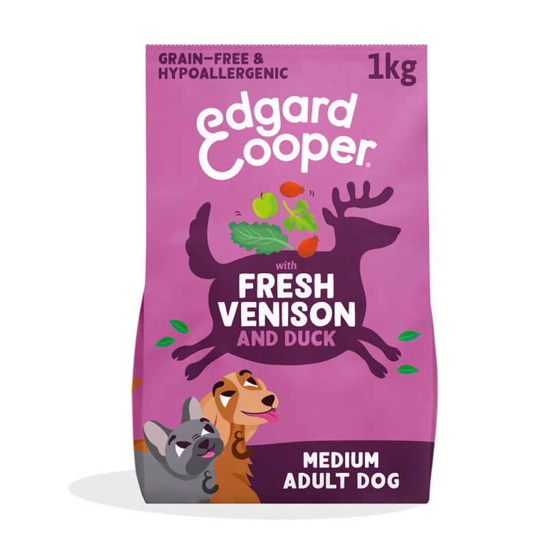 Edgard & Cooper Adult Verse Hert / Scharreleend Graanvrij 1 Kg