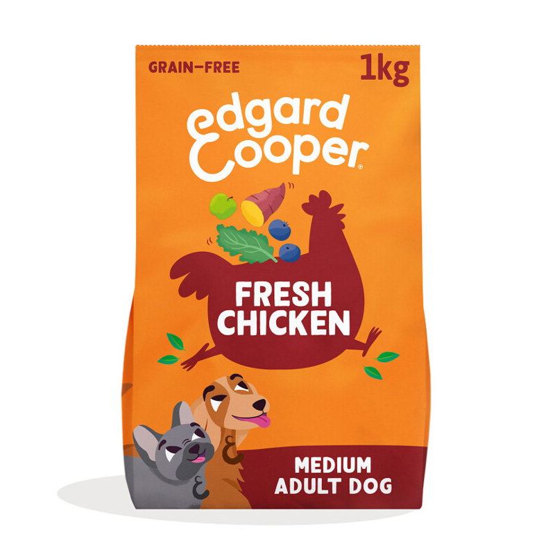 Edgard & Cooper Adult Verse Scharrelkip Graanvrij 1 Kg