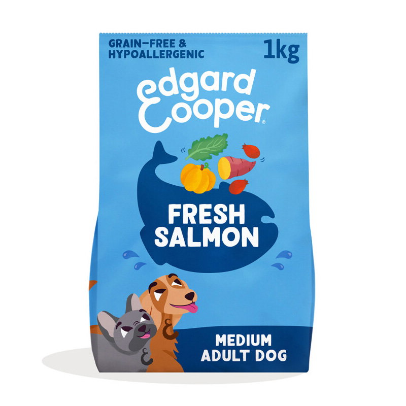 Edgard & Cooper Adult Verse Noorse Zalm Graanvrij 1 Kg