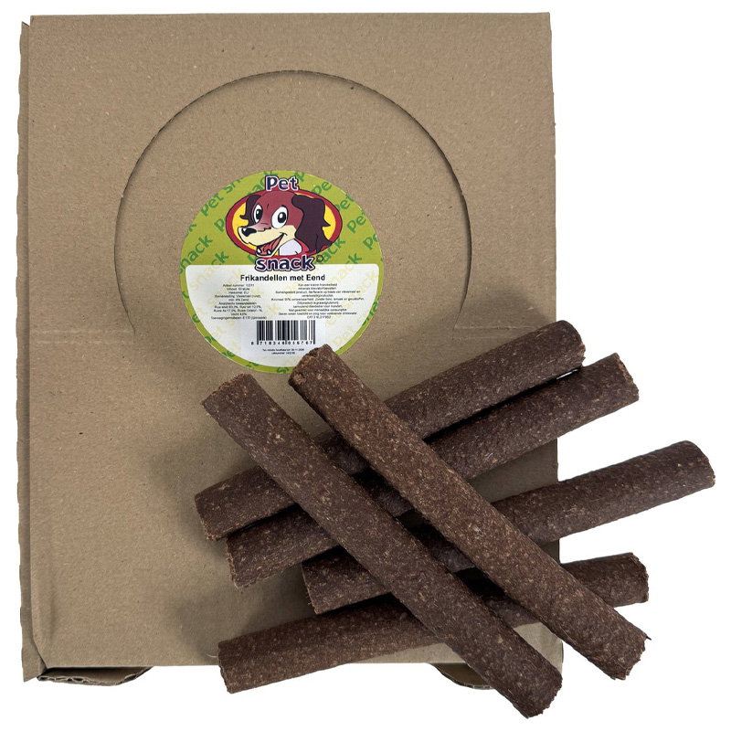 Petsnack Sticks Fricandel Met Eend 50 St
