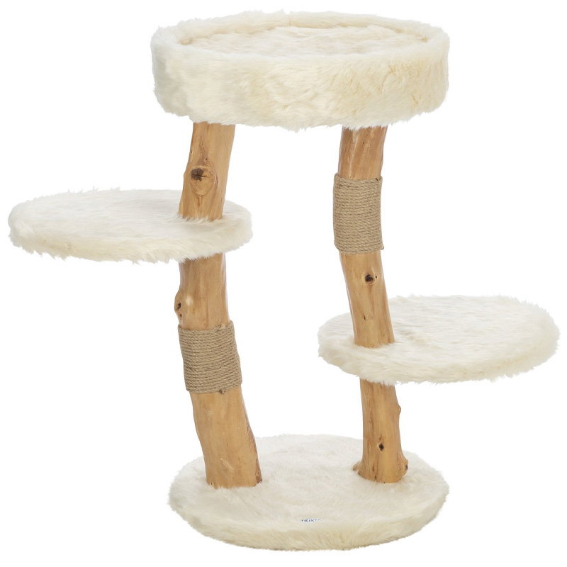 Trixie Krabpaal Santo Hout Creme 38X38X73 Cm