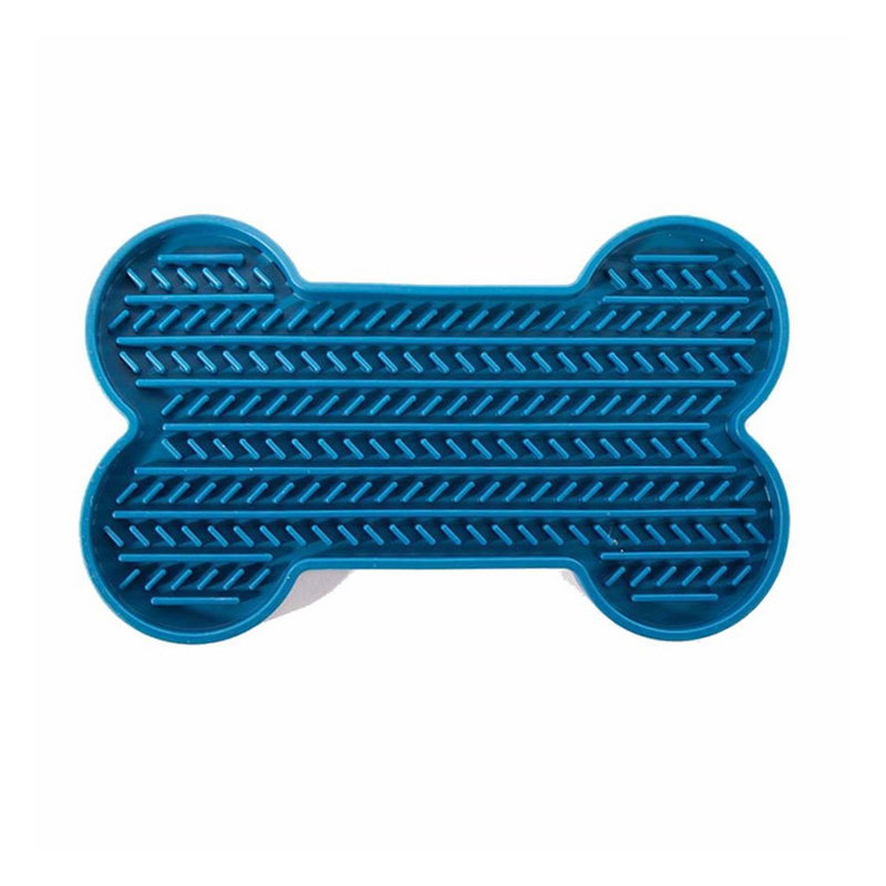 Martin Likmat Bot Met Zuignappen Siliconen Blauw 22X13X2 Cm