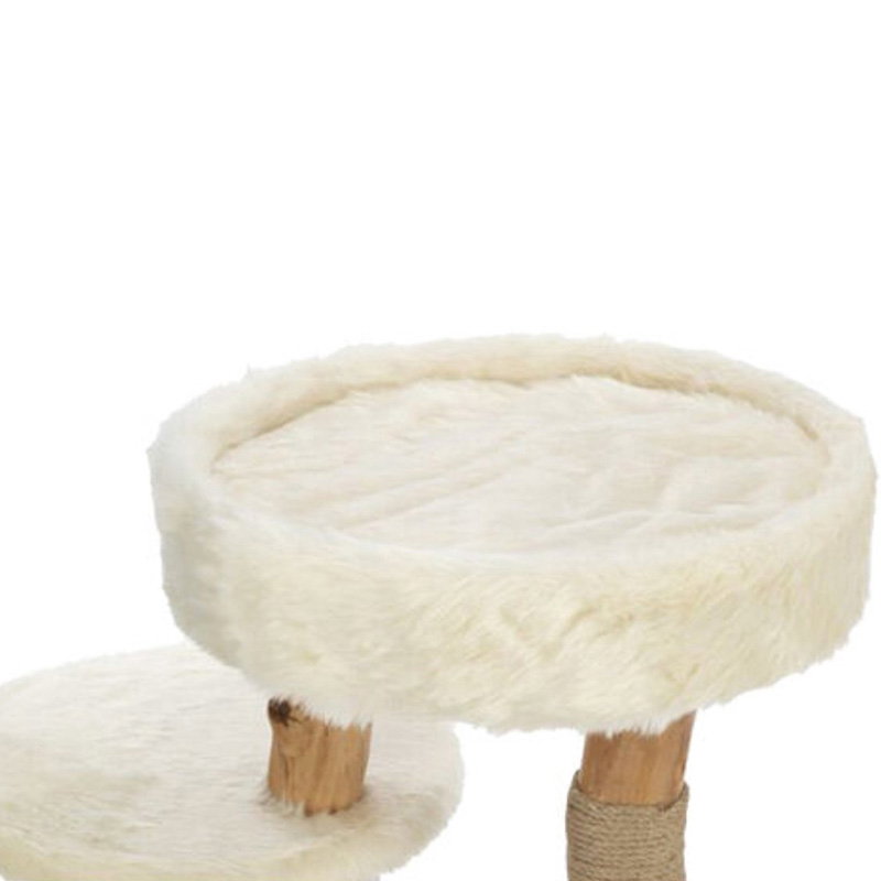 Trixie Krabpaal Santo Hout Creme 38X38X73 Cm - Afbeelding 2