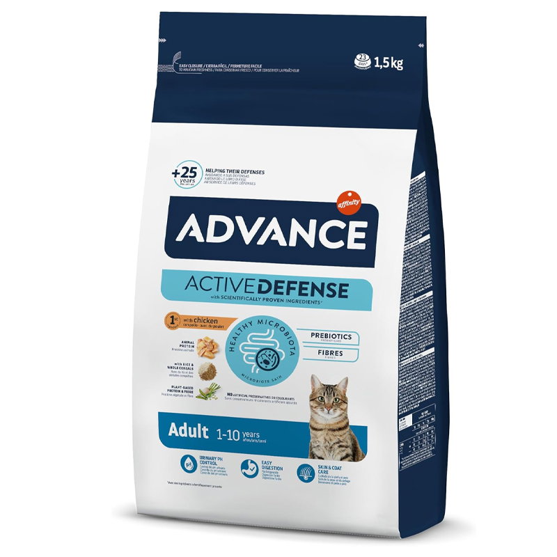 Advance kattenbrokken Adult kip en rijst voor volwassen katten