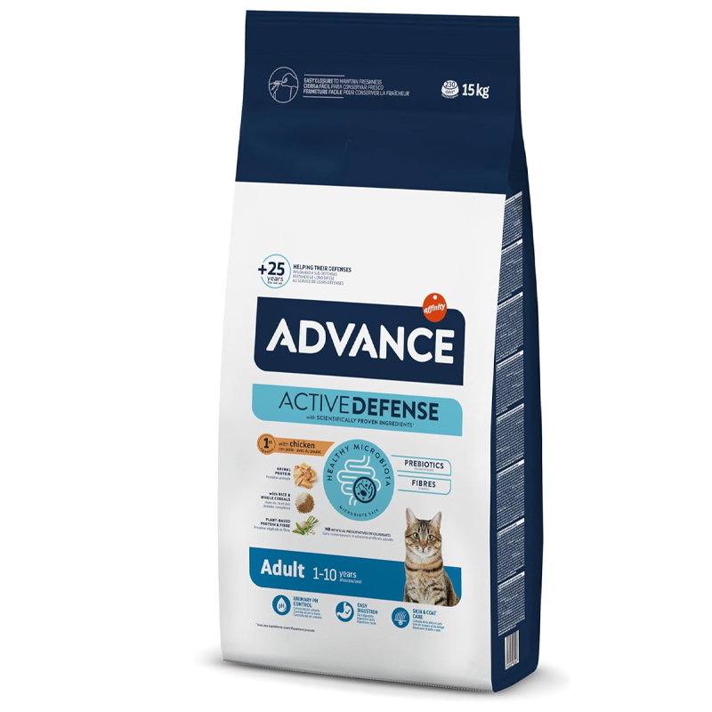 Advance kattenbrokken Adult kip en rijst voor volwassen katten