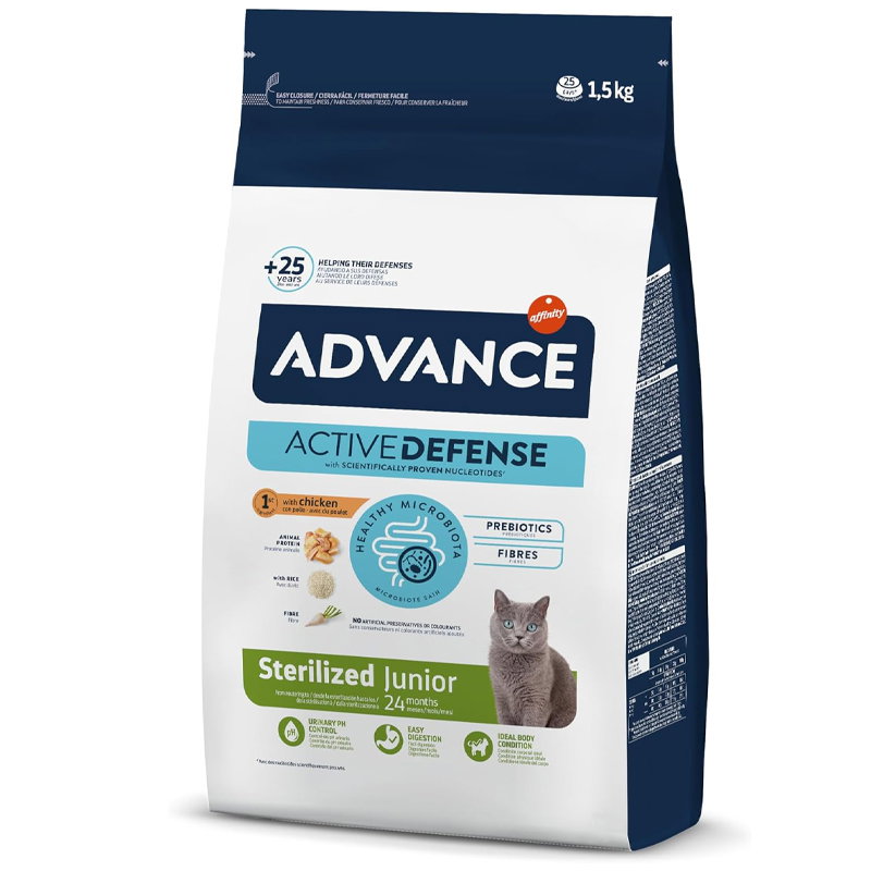 Advance Cat Junior Sterilized Chicken 10 Kg