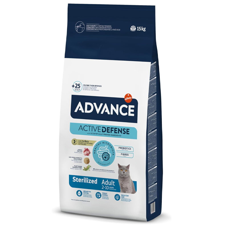 Advance kattenbrokken Sterilized kalkoen voor gesteriliseerde katten