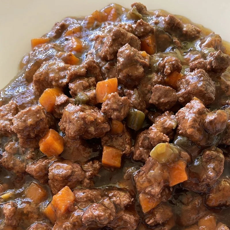 Henart Plantz Vegan Vleesachtige Rund Stukken In Gravy 400 Gr