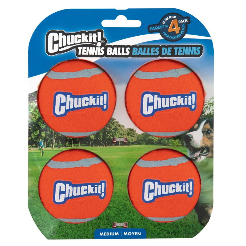 Chuckit! Tennis Ball M (4-pack)