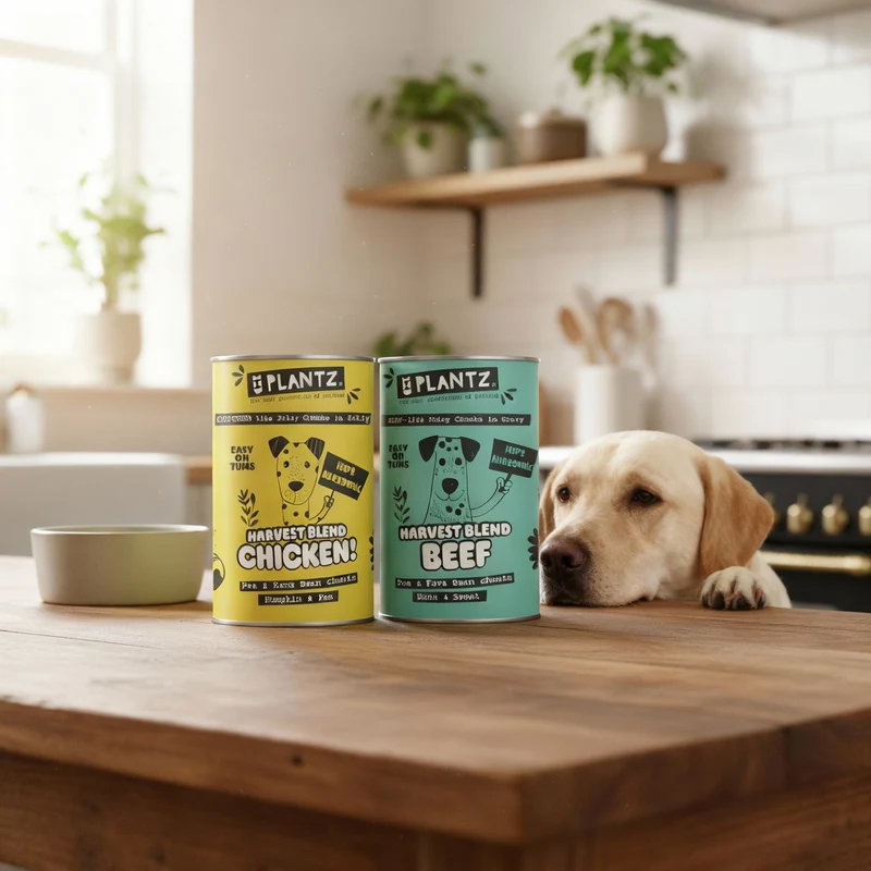 Henart Plantz Vegan Vleesachtige Rund Stukken In Gravy 400 Gr