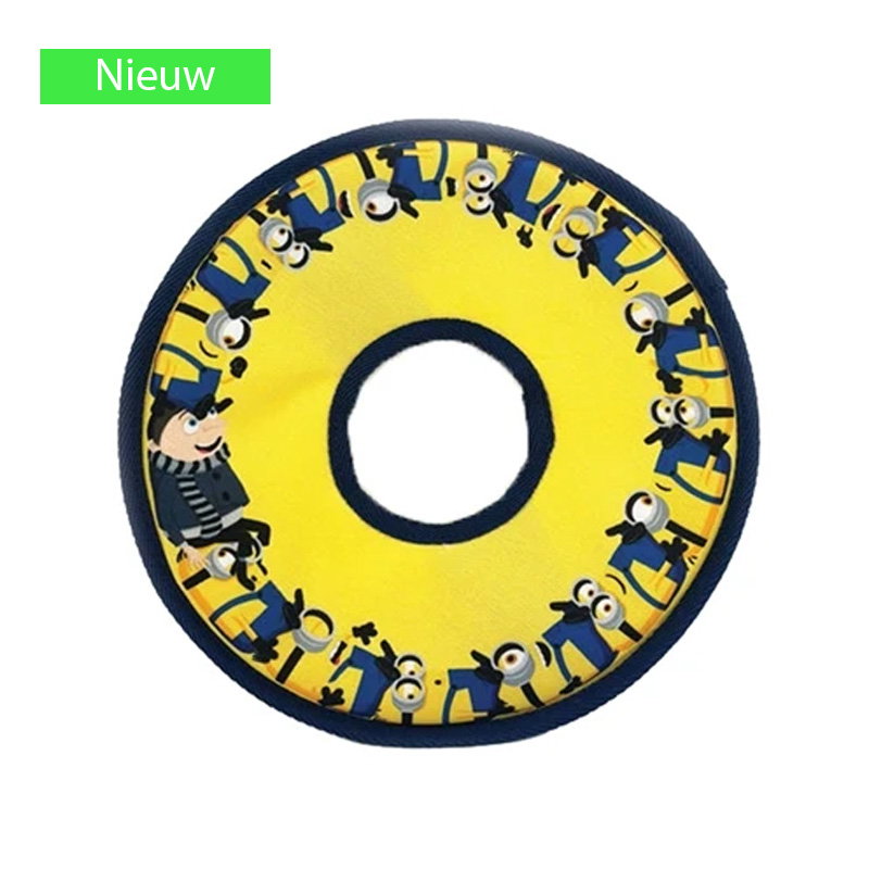 Minions Canvas Frisbee Geel 25X25X1,2 Cm