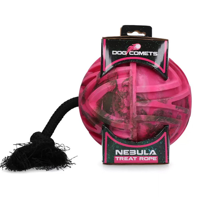 Dog Comets Nebula Treat Rope Roze
