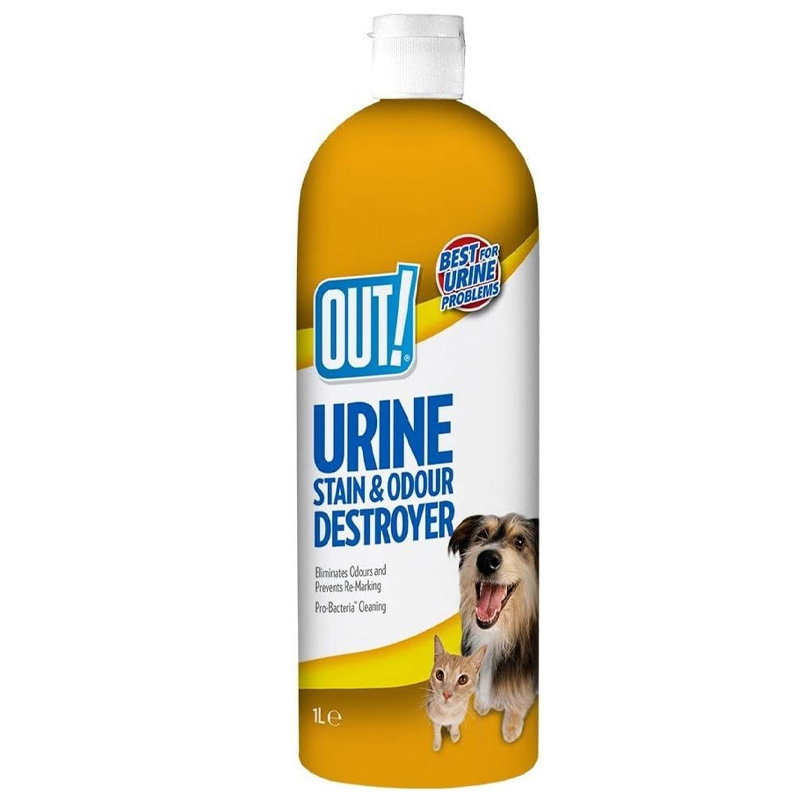 Out! Urine Destroyer urinereiniger voor huisdieren, 1 liter