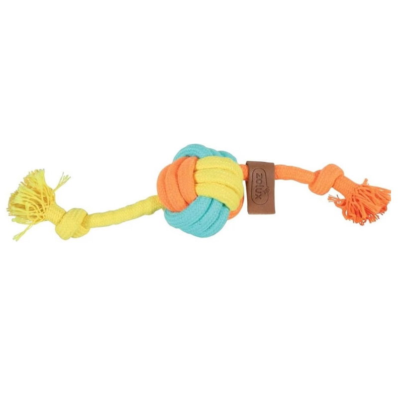Zolux Flostouw Twist Met Touwbal Meerkleurig 29X6X6 Cm