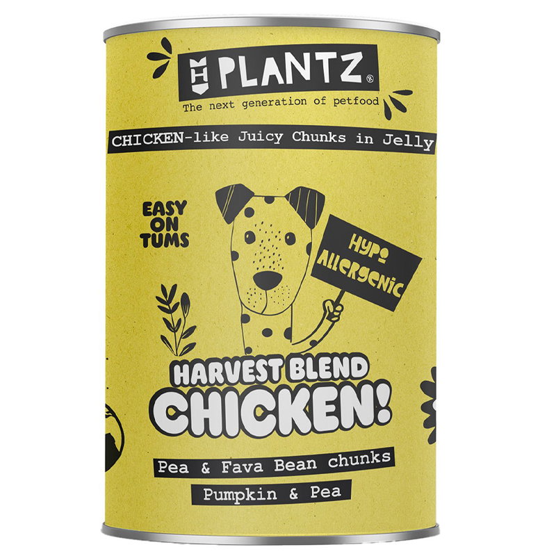 Henart Plantz Vegan Vleesachtige Kip Stukken In Jelly 400 Gr