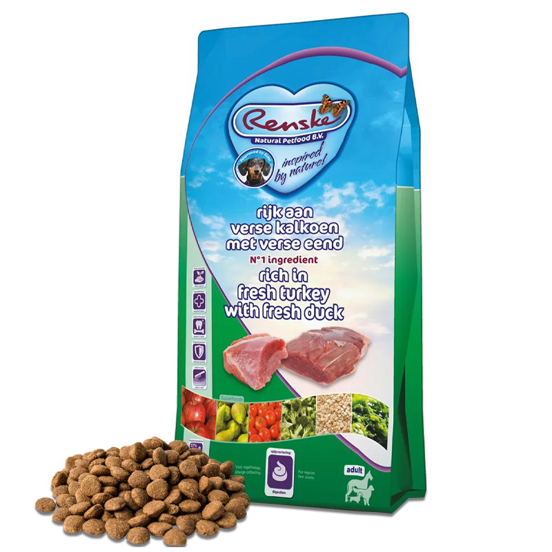 Renske Super Premium Adult Kalkoen / Eend