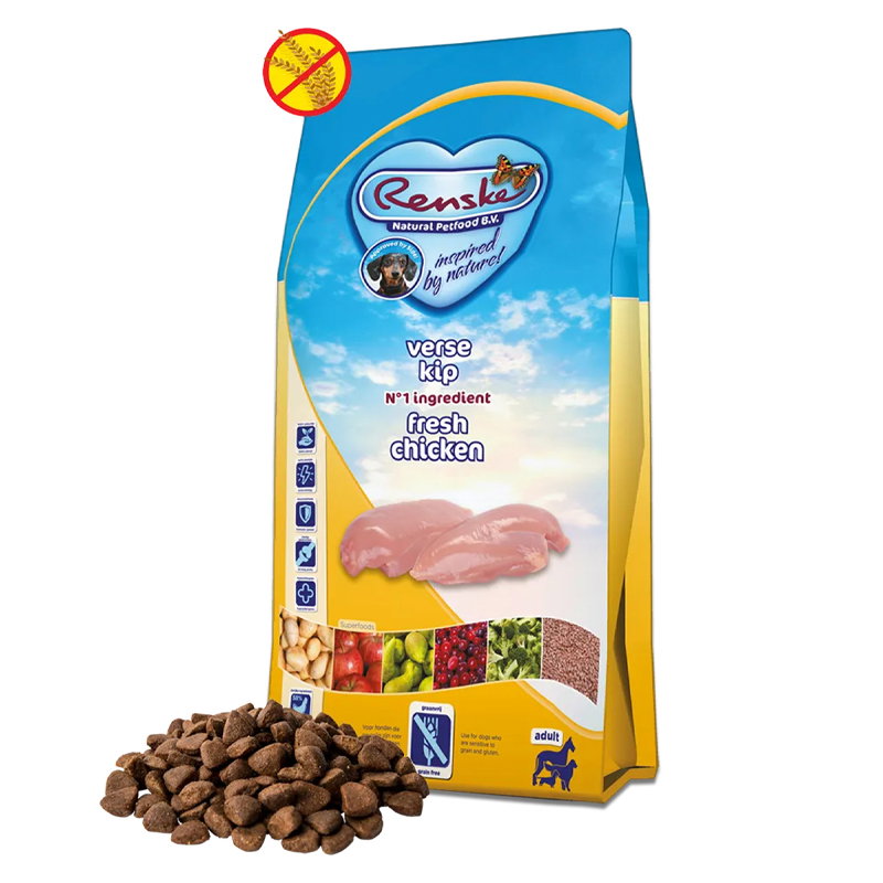 Renske Super Premium Adult Kip Graanvrij Hypoallergeen