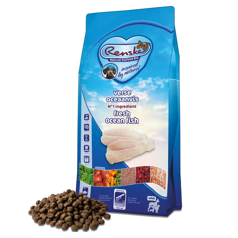 Renske Super Premium Adult Oceaanvis Hypoallergeen 12 Kg