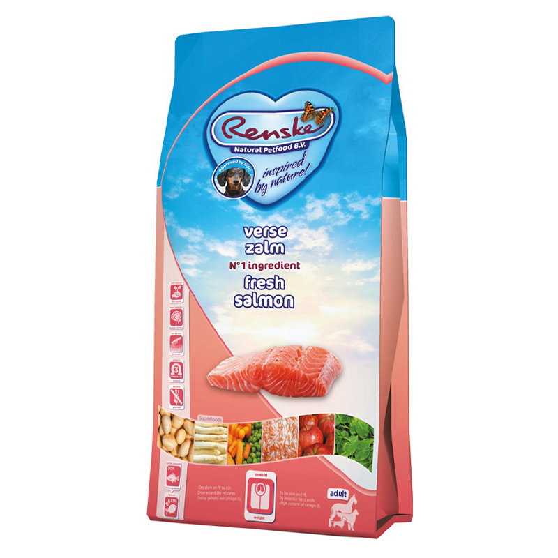 Renske Super Premium Adult Zalm Graanvrij Hypoallergeen