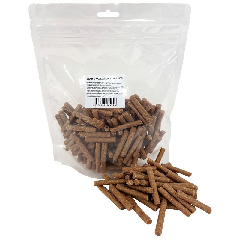 I Am Mini Sticks Eend / Kabeljauw 350 Gr