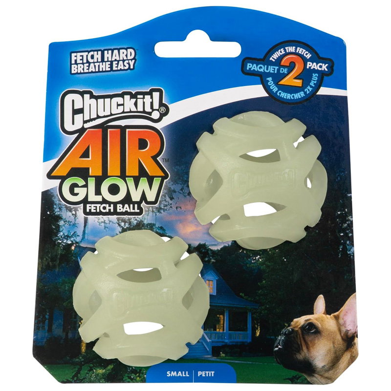 Chuckit! Air Glow Fetch Ball S (2-pack)