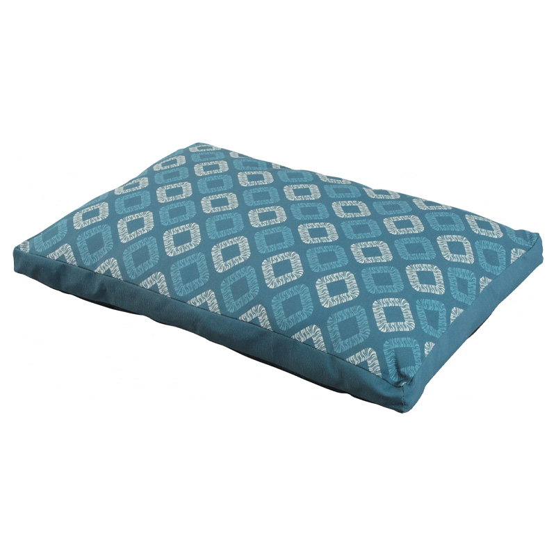 Zolux Hondenkussen Sirius Met Print Hoekig Blauw 100X67X22 Cm